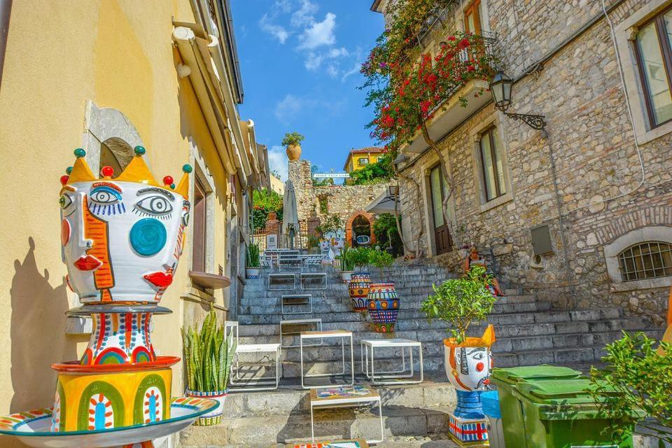 Apartamento Casa Dionysius Taormina Exterior foto